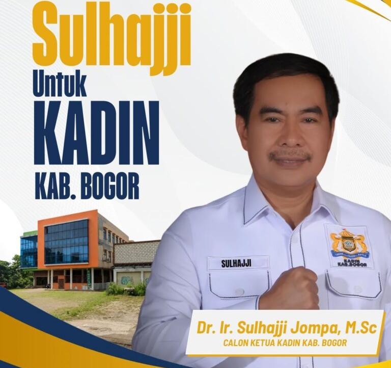Sulhajji Siap Pimpin KADIN Bogor, Usung Semangat, Satu Tujuan, Satu Langkah, Satu KADIN