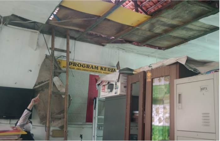 Miris! SDN Cadas Leueur Rusak Parah, DPRD Kab.Bogor Pastikan Perbaikan Segera Dimulai