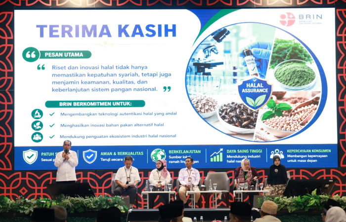 BRIN Pacu Inovasi Halal, Hadirkan Teknologi Deteksi Cepat dan Bahan Baku Pengganti Impor